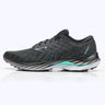 Mizuno Wave Inspire 19 Men's Running Shoe - Black/Metallic Gray/Biscay Green