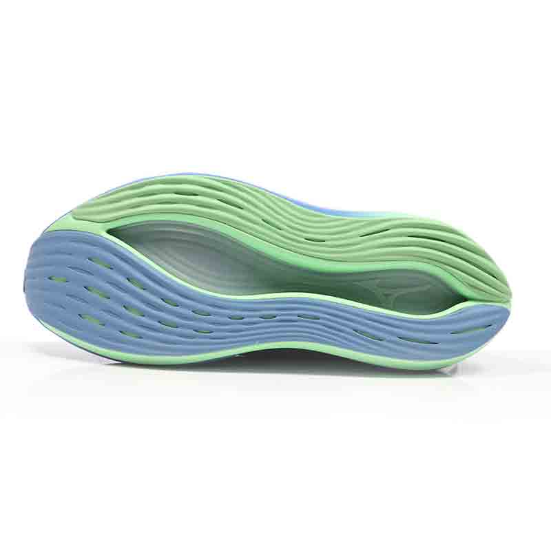 Mizuno Neo Vista Men's Running Shoe - Nimbus Cloud/Vintage Indigo/Neo Mint