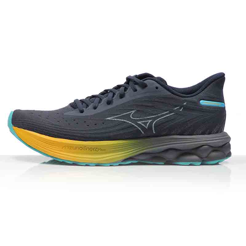 Mizuno Wave Skyrise 6 Men's Running Shoe - Odyssey Gray/Icelandic Blue/Citrus