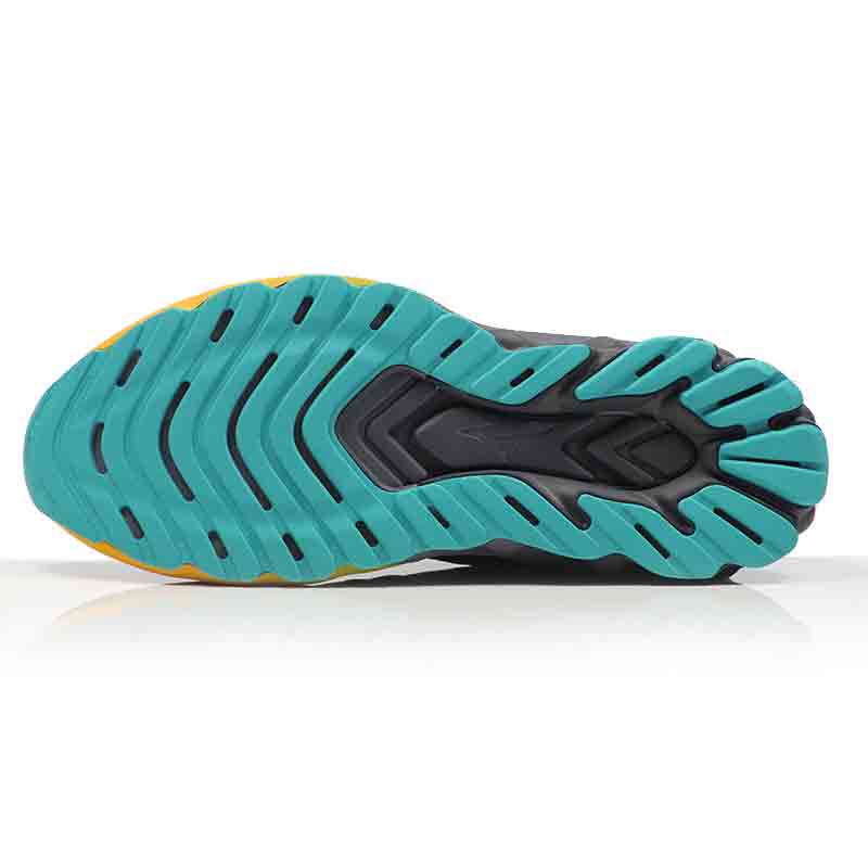 Mizuno Wave Skyrise 6 Men's Running Shoe - Odyssey Gray/Icelandic Blue/Citrus