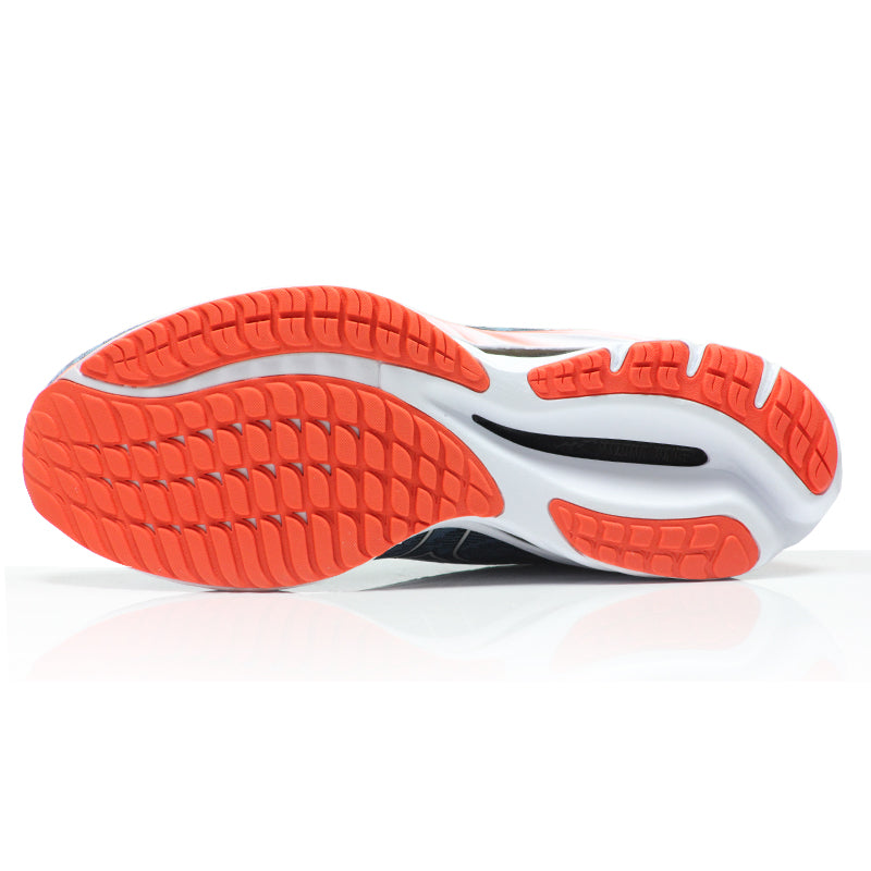 Mizuno Wave Rider 26 Men's Running Shoe - Provincial Blue/Nimbus Cloud/Soleil