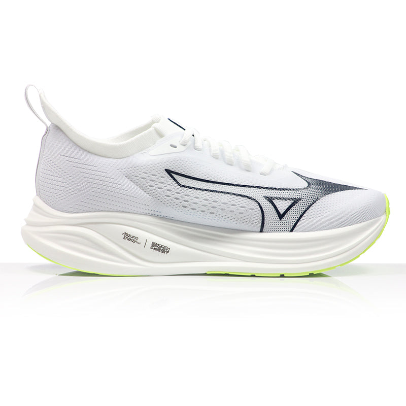 Mizuno Neo Zen 2 Men's Running Shoe - White/Estate Blue/Lightning Yellow