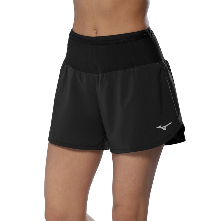 Mizuno Womens Active Multi Pocket 5 inch J2GBB202 09 model front