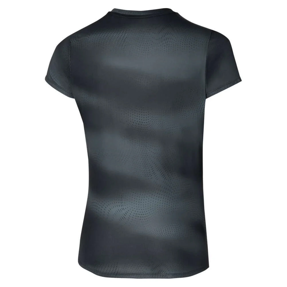 Mizuno Core Graphic Women's Running Short Sleeve Tee - Black
