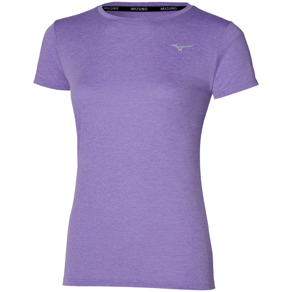 Mizuno Impulse Core Women's Running Short Sleeve Tee - Paisley Purple