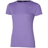 Mizuno Impulse Core Women's Running Short Sleeve Tee - Paisley Purple