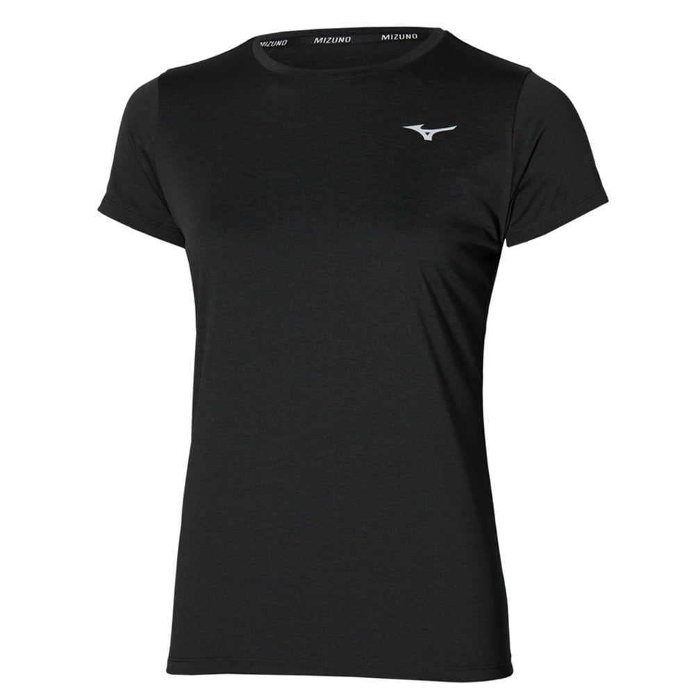 Mizuno Impulse Core Women's Running Short Sleeve Tee - Black