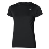 Mizuno Impulse Core Women's Running Short Sleeve Tee - Black