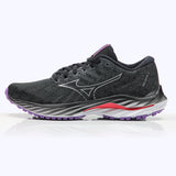 Mizuno Wave Inspire 19 Women's Running Shoe - Black/Silver/Bittersweet