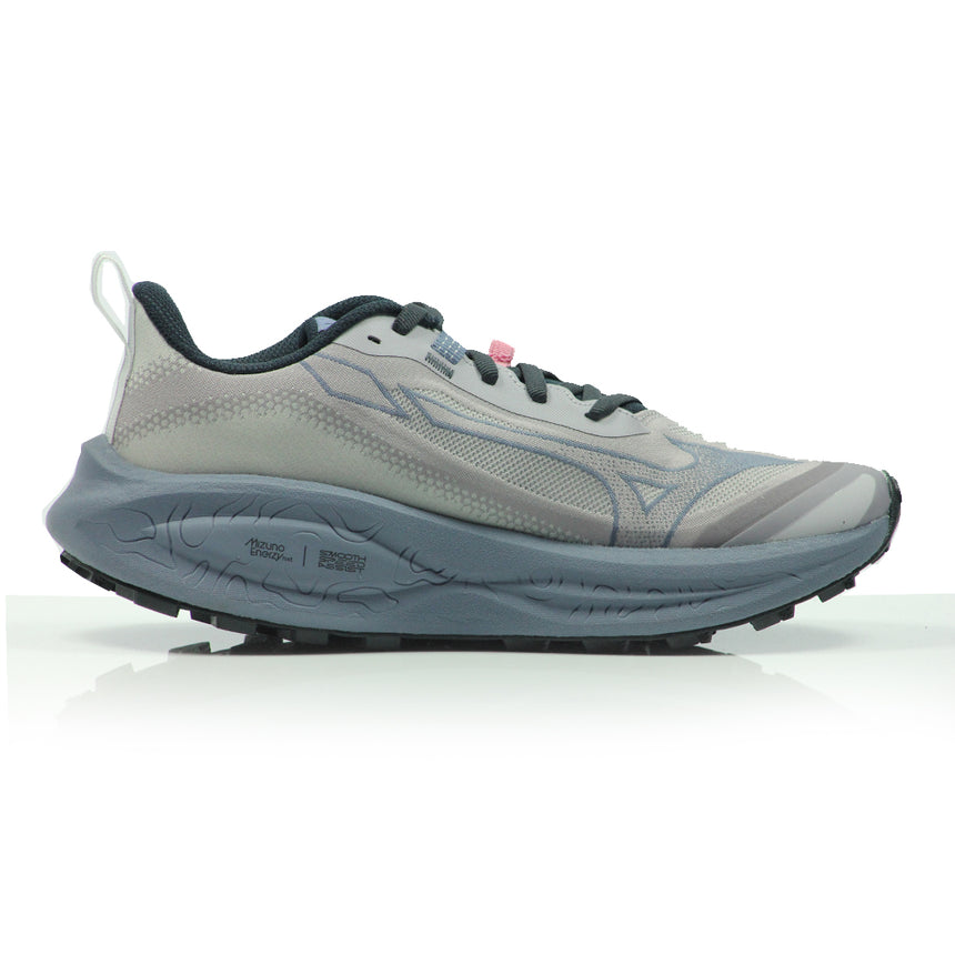 Mizuno Neo Daichi 10 Women's Trail Shoe - Dapple Gray/Wild Wind/Vulcan