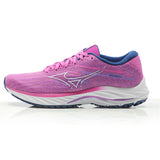 Mizuno Wave Rider 27 Women's Running Shoe - Rosebud/White/Navy Peony