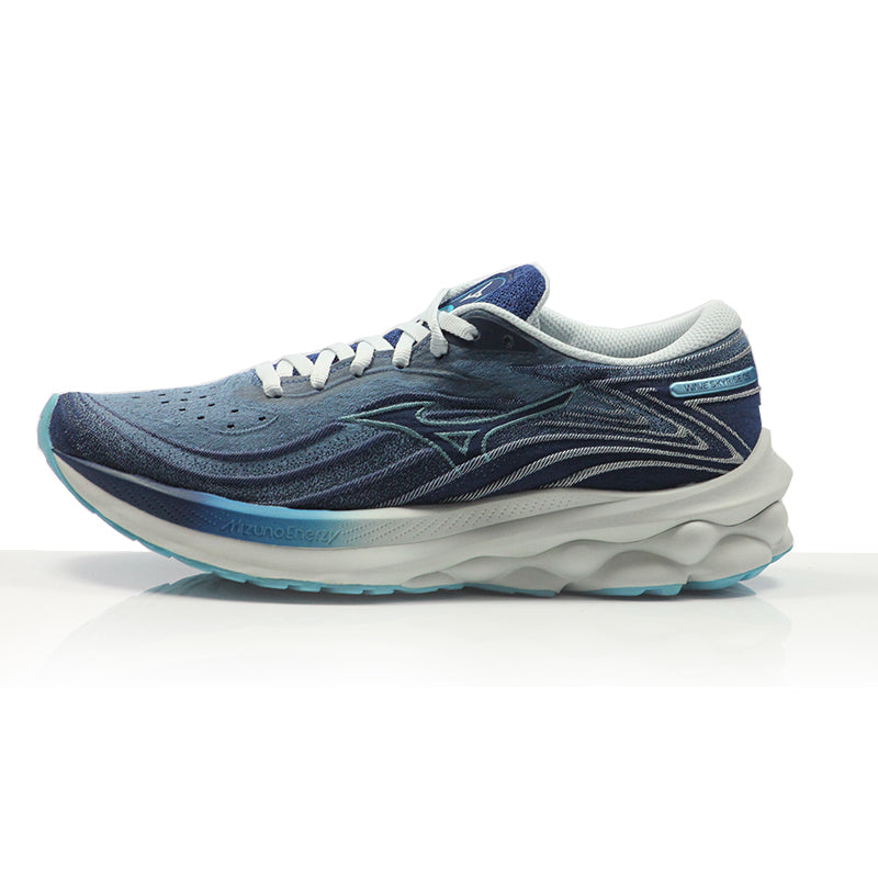 Mizuno Wave Skyrise 5 Women's Running Shoe - Parisian Blue/River Blue/Estate