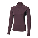 Mizuno Active Warmalite Half Zip Women's Running Top - Raisin