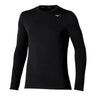 Mizuno Core Impulse Men's Long Sleeve Tee - Black