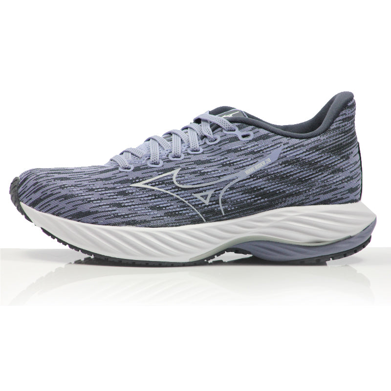 Mizuno Wave Rider 28 Women's Running Shoe - Purple Impression/White/India