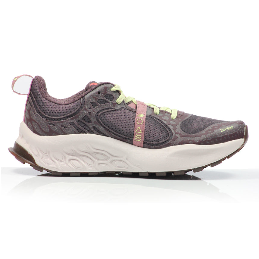 New Balance Fresh Foam X Hierro v8 Women's Trail Shoe - Licorice/Gulf Red/Pink Granite