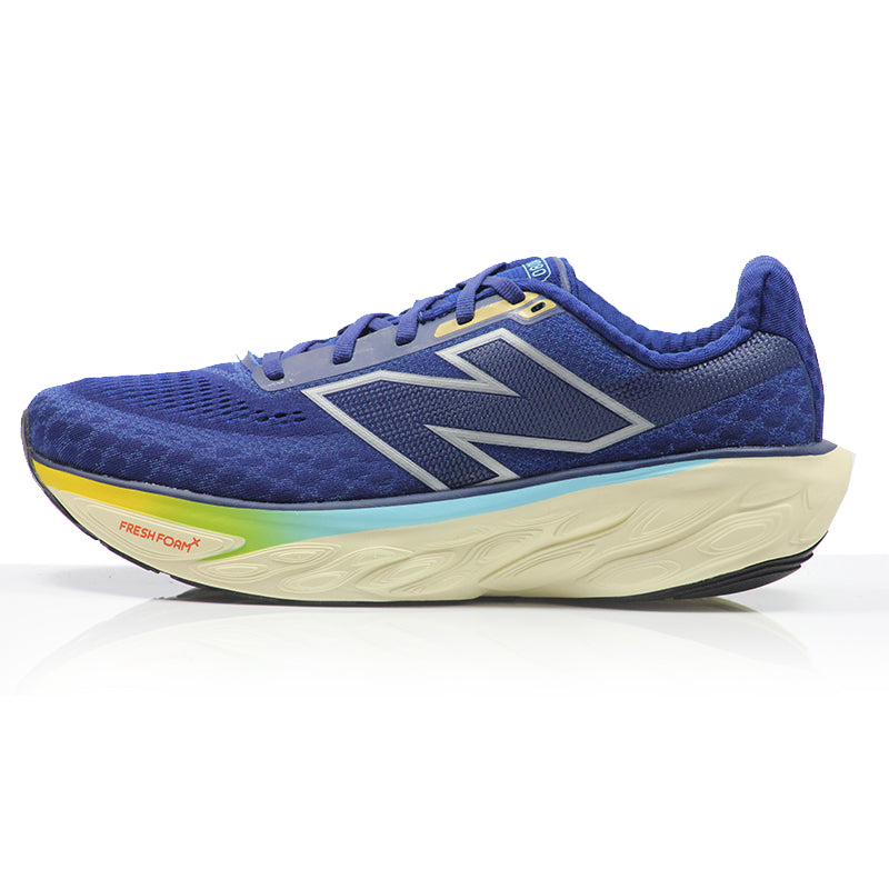 New Balance Fresh Foam X 1080v14 Men's Running Shoe - Inkwell/Silver Metallic/Ginger Lemon