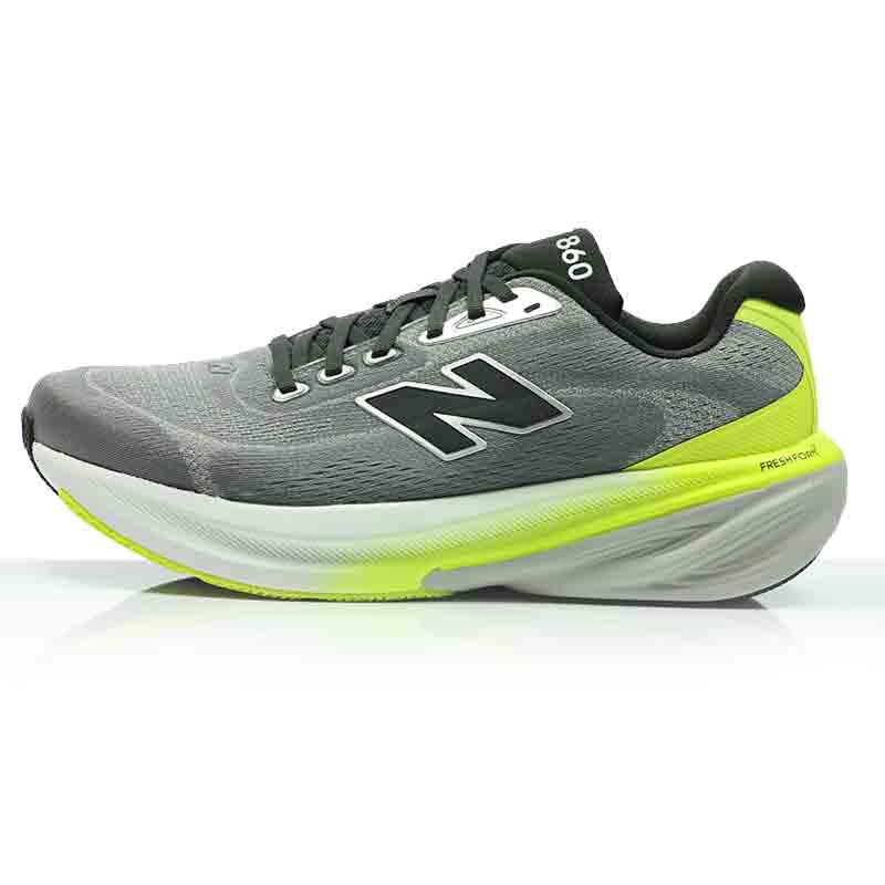 New Balance Fresh Foam X 860v15 Men's Running Shoe - Slate Grey/Alkaline Green