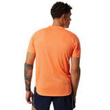 New Balance London Edition Impact Run Short Sleeve Men's Running Tee - Vibrant Orange