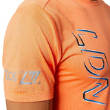 New Balance London Edition Impact Run Short Sleeve Men's Running Tee - Vibrant Orange