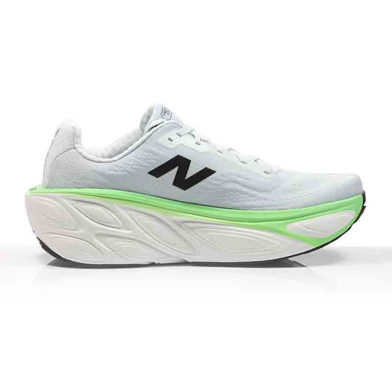 New Balance Fresh Foam More v5 Men's Running Shoe - Ice Blue/Electric Jade/Black
