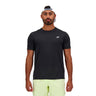 New Balance Athletics Men's Running Short Sleeve Tee - Black