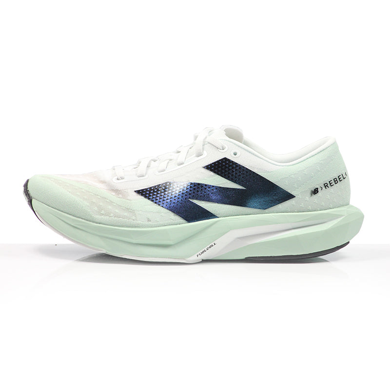 New Balance FuelCell Rebel v4 Men's Running Shoe - Clay Ash/White