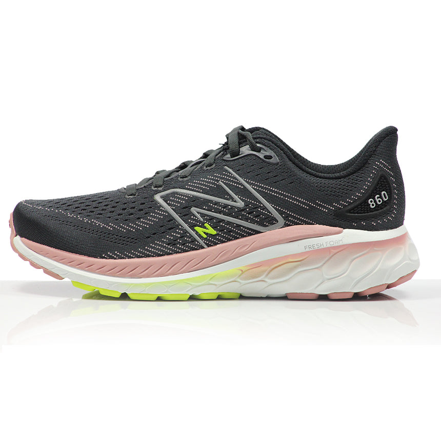 New Balance Fresh Foam X 860v13 Women's Running Shoe - Black/Pink Moon