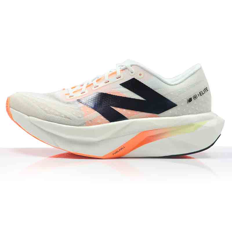 New Balance FuelCell SuperComp Elite v4 Women's Running Shoe - White/Angora/Hot Mango