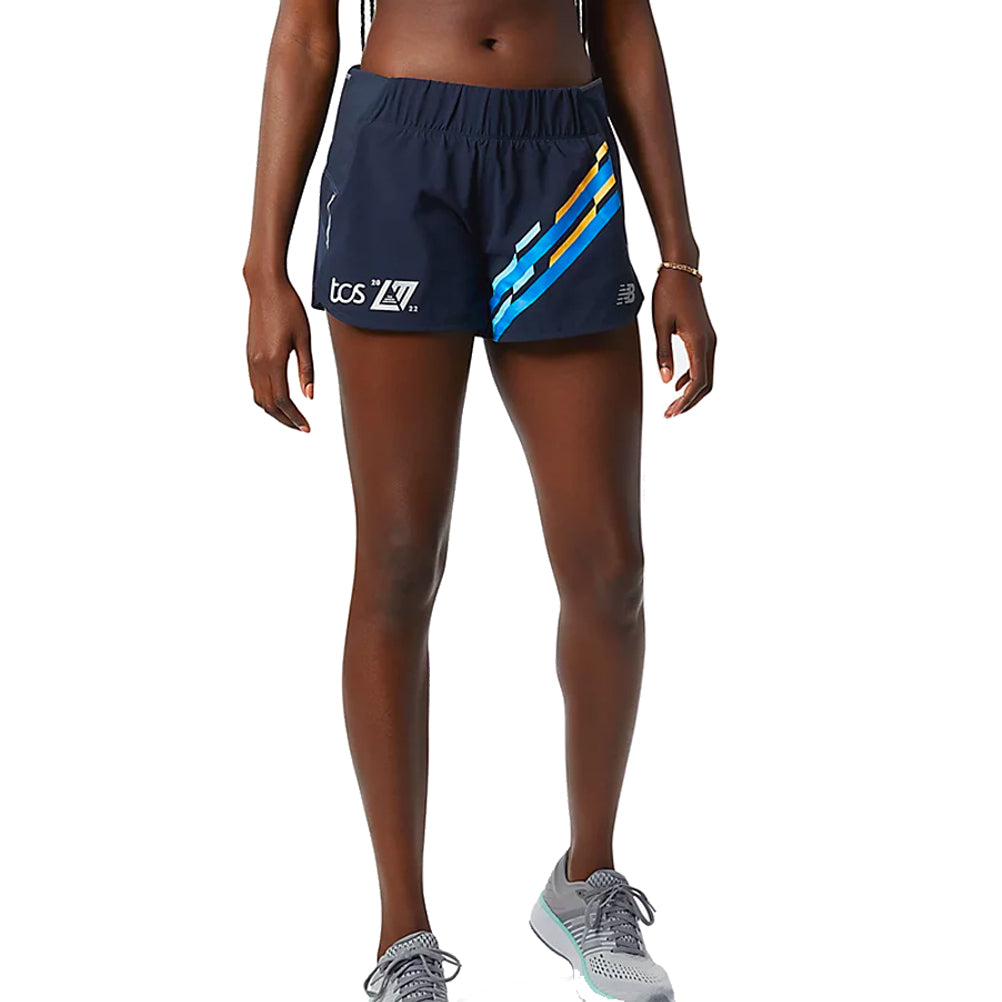 New Balance London Edition Impact 3inch Women's Running Short - Navy