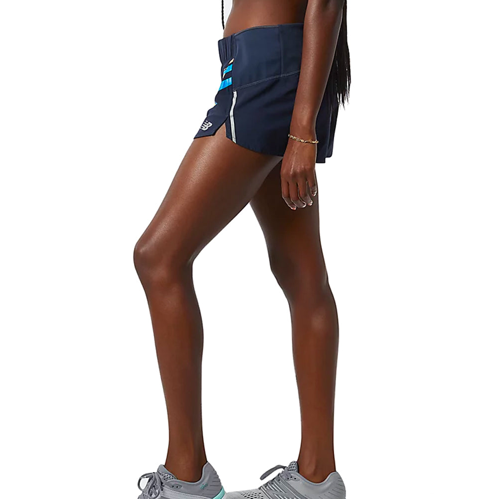 New Balance London Edition Impact 3inch Women's Running Short - Navy