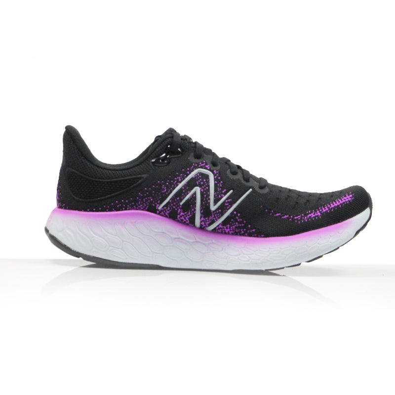 New Balance Fresh Foam X 1080v12 Women's Wide Fit Running Shoe - Black/Pink