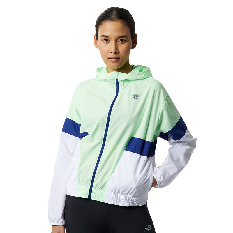New Balance Fast Flight Women's Running Jacket Vibrant Spring Glo