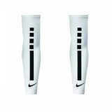 Nike Dri-Fit UV Elite Running Sleeves - White/Black
