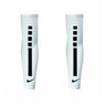 Nike Dri-Fit UV Elite Running Sleeves - White/Black