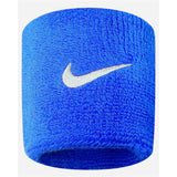 Nike Swoosh Running Wristbands - Blue/White
