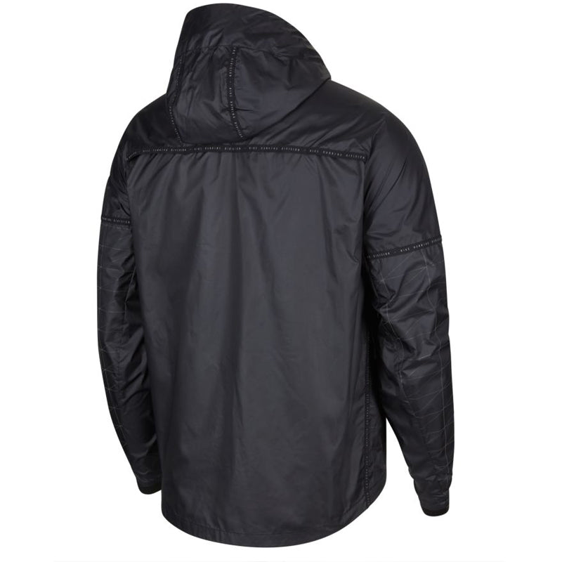 Nike Flash Run Division Men's Running Jacket -Black