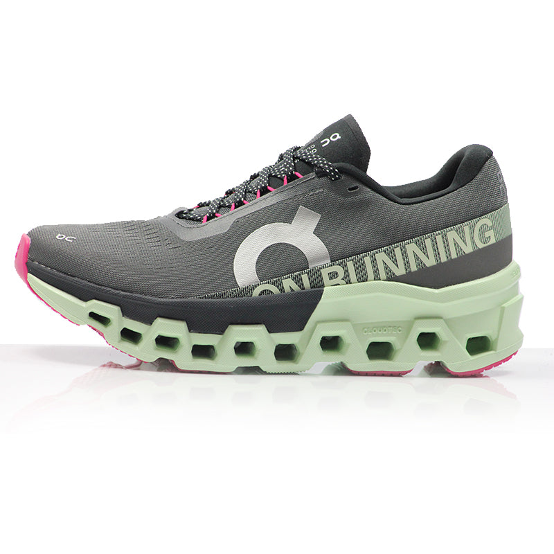 On CloudMonster 2 Women's Running Shoe - Asphalt/Lima
