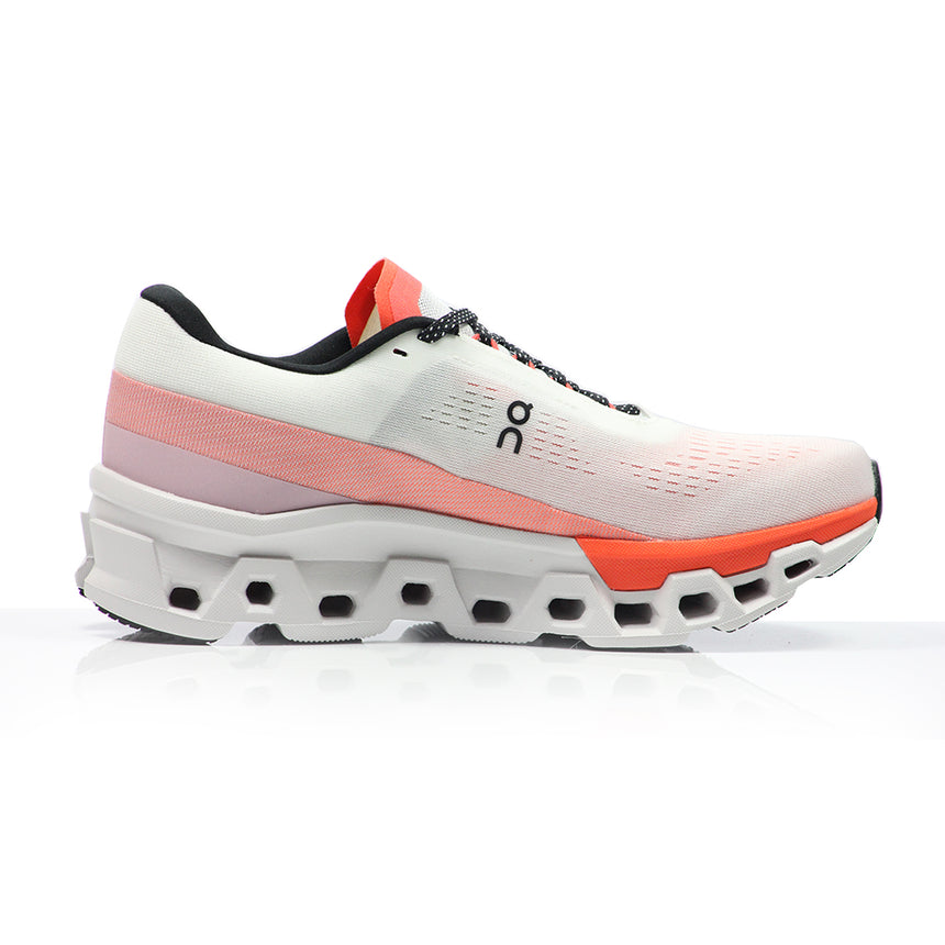 On CloudMonster 2 Men's Running Shoe - Undyed/Flame