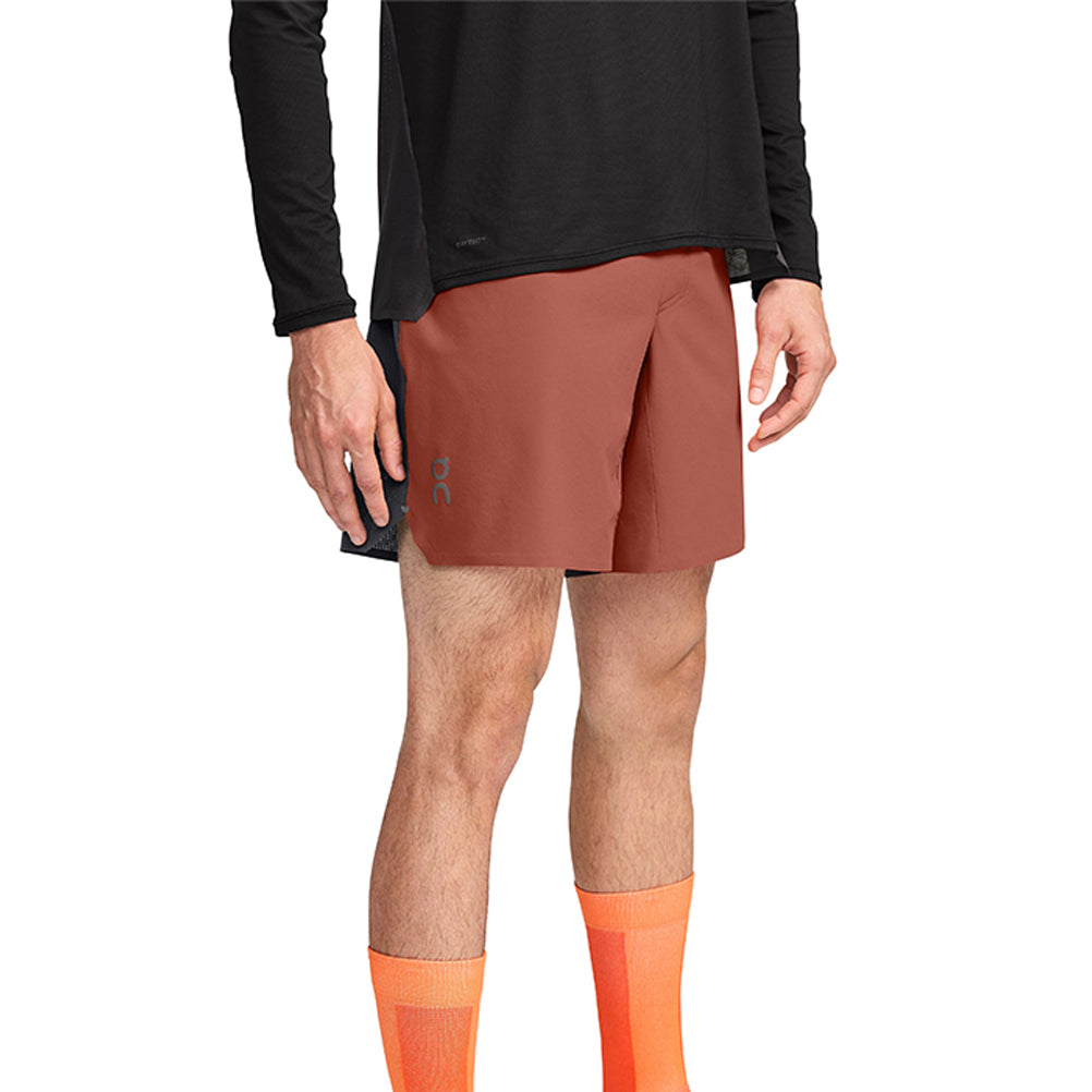 On Running Lightweight Men's Running Short - Auburn/Black