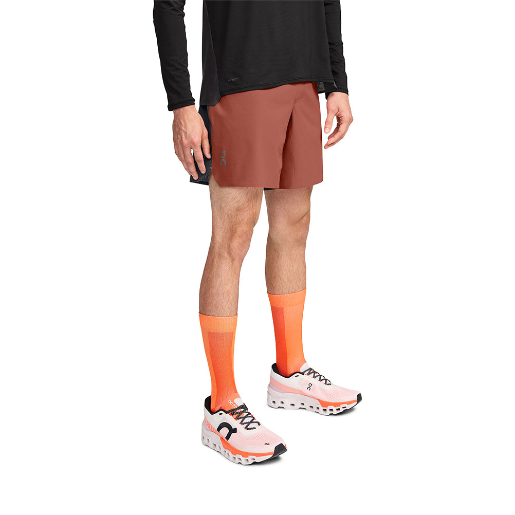On Running Lightweight Men's Running Short - Auburn/Black