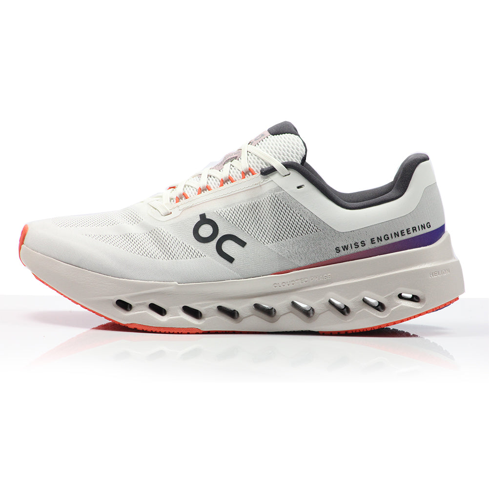 On Cloudsurfer Next Women's Running Shoe - White/Flame