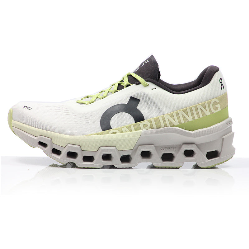On CloudMonster 2 Women's Running Shoe - Undyed/Zest