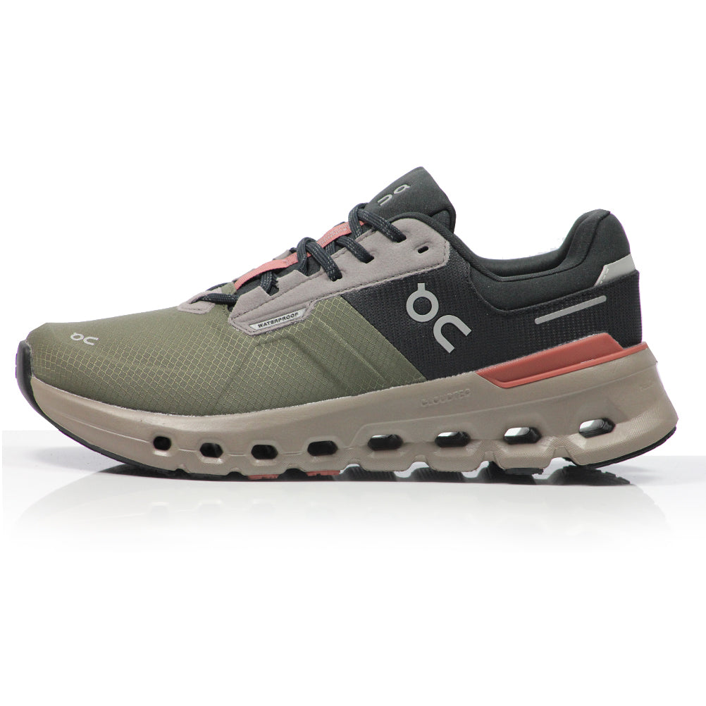 On Cloudrunner 2 Waterproof Women's Running Shoe - Olive/Mahogany