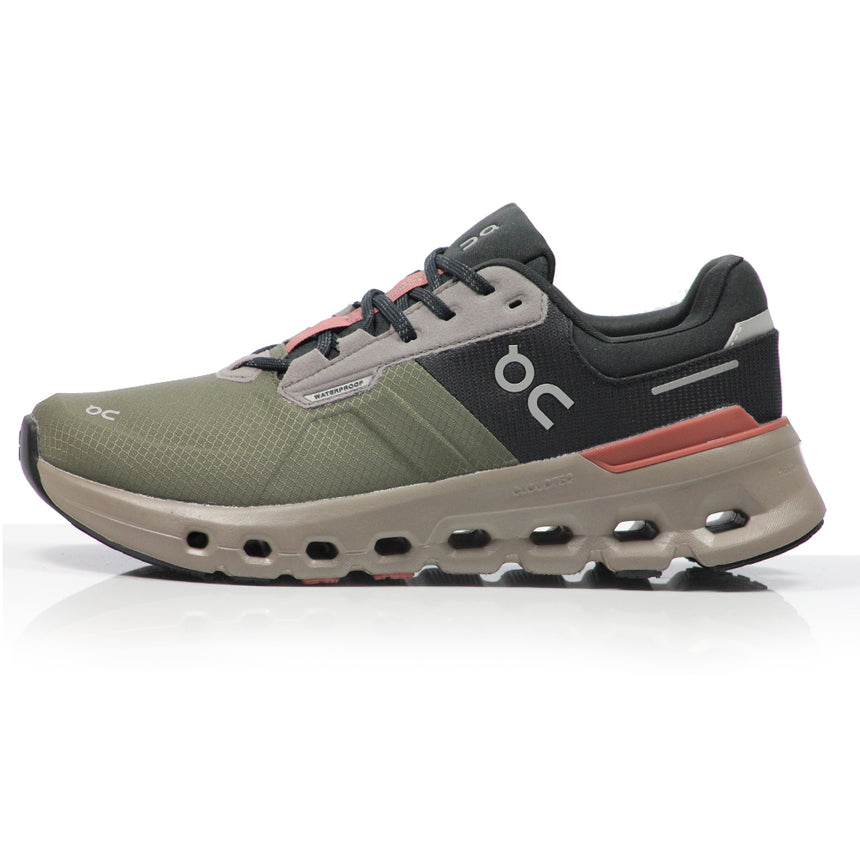On Cloudrunner 2 Waterproof Women's Running Shoe - Olive/Mahogany