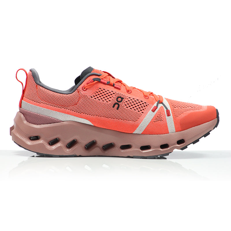 On Cloudsurfer Trail Women's Trail Shoe - Flame/Dustrose
