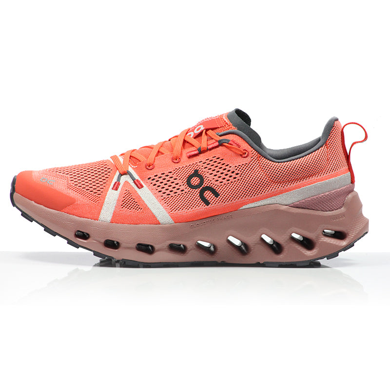 On Cloudsurfer Trail Women's Trail Shoe - Flame/Dustrose