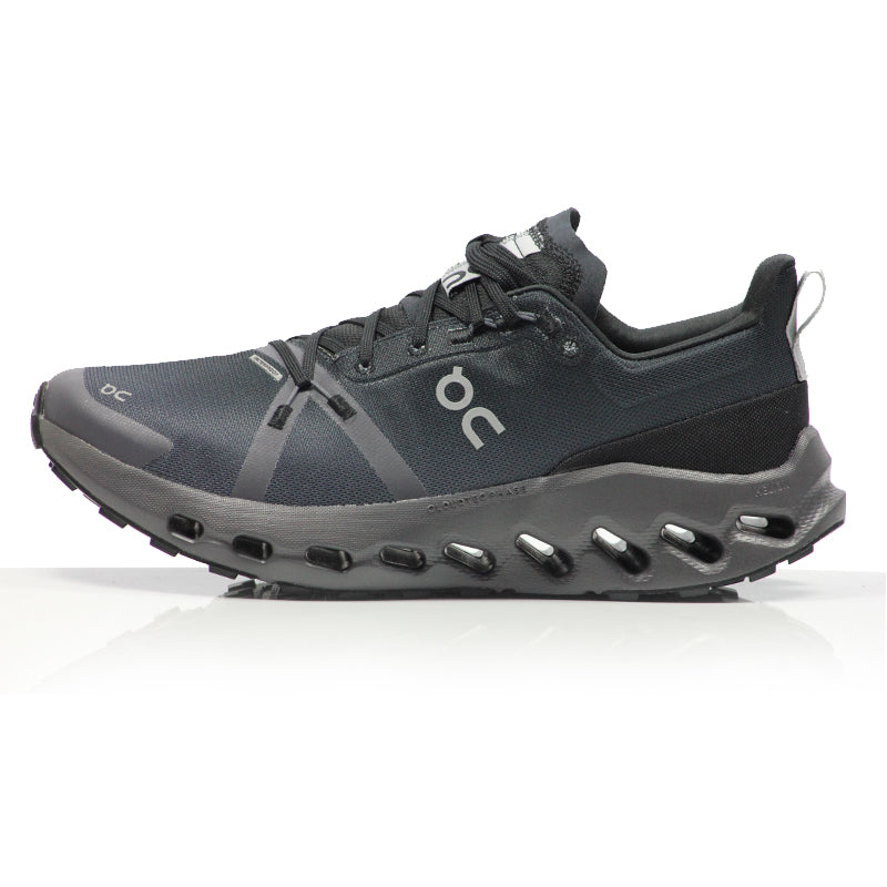 On Cloudsurfer Trail Waterproof Women's Trail Shoe - Black/Eclipse