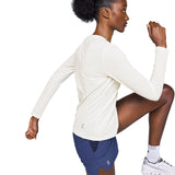 On Running Core Long Sleeve Women's Running Tee - Undyed-White