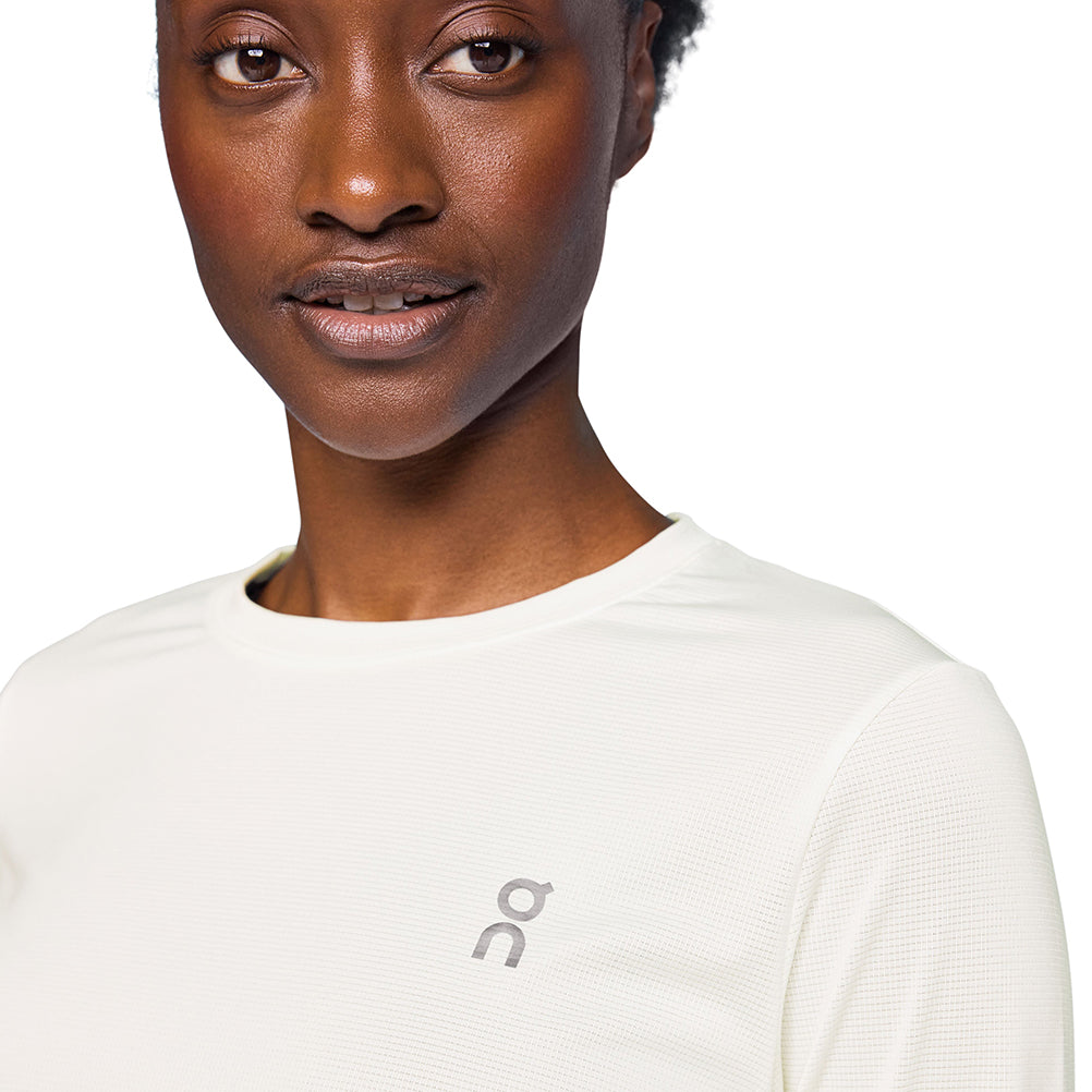 On Running Core Long Sleeve Women's Running Tee - Undyed-White